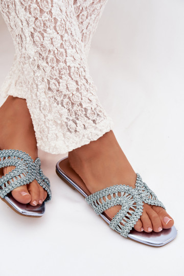 Čības Sieviešu dzīvoklis Zilas krāsas Fariella