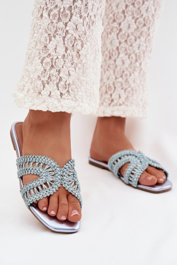 Čības Sieviešu dzīvoklis Zilas krāsas Fariella 2