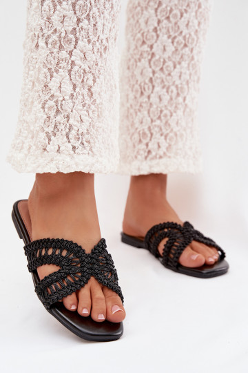 Čības Sieviešu dzīvoklis melnas krāsas Fariella 2