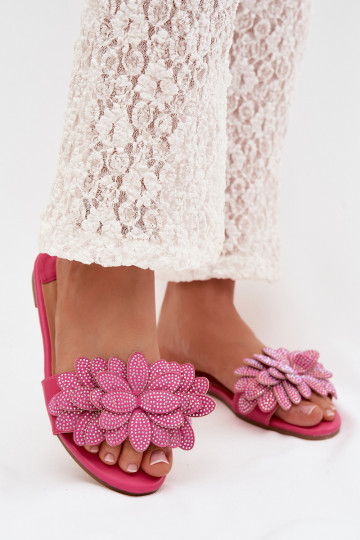 Čības Sieviešu dzīvoklis Ar Dekorāciju rozā krāsas Grelora