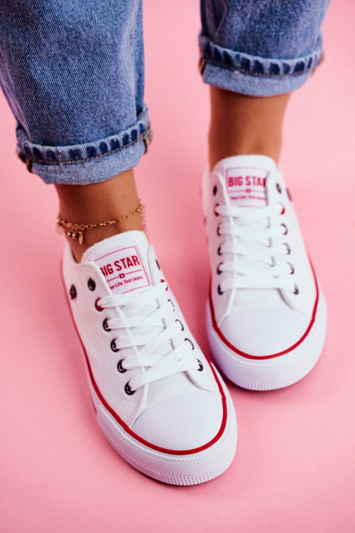 Big Star   baltas krāsas brīvā laika apavi T274022