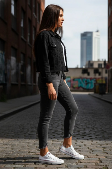 Sieviešu apavi Big Star NN274235 baltas krāsas