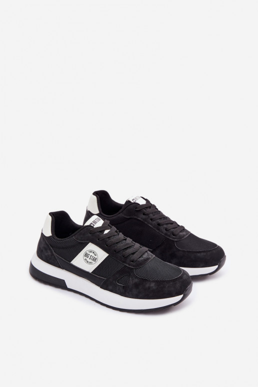 sporta apavi Sneakers modeļa apavi vīriešiem Big Star TT174352 melnas krāsas