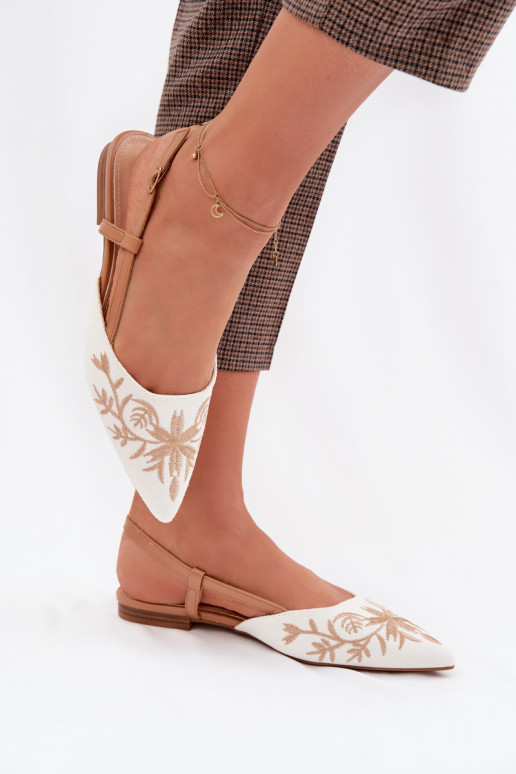 Sieviešu basenesHaftem Ieslēgts zempapēžu brūnas krāsas Grelia