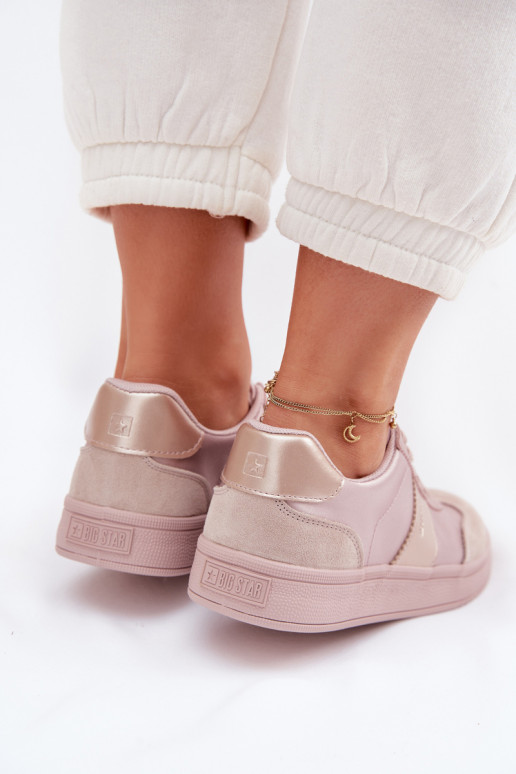 Sneakers modeļa apavi Sieviešu Big Star TT274157 Rozā krāsas