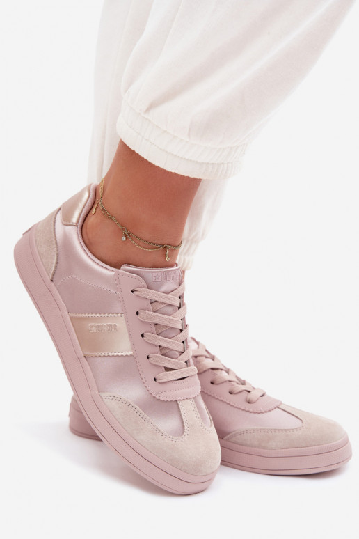 Sneakers modeļa apavi Sieviešu Big Star TT274157 Rozā krāsas