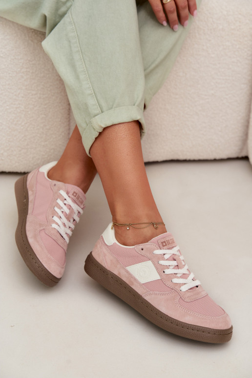 Sneakers modeļa apavi Sieviešu Big Star TT274175 Rozā krāsas