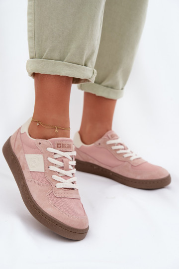 Sneakers modeļa apavi Sieviešu Big Star TT274175 Rozā krāsas 2