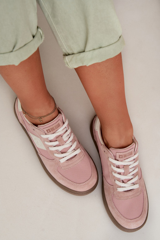 Sneakers modeļa apavi Sieviešu Big Star TT274175 Rozā krāsas