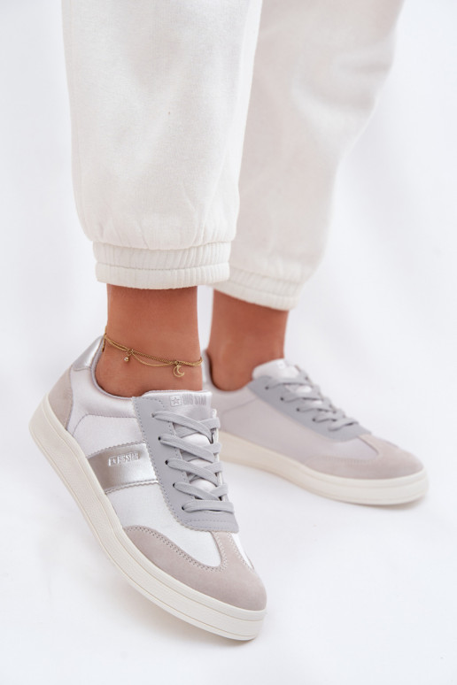 Sneakers modeļa apavi Sieviešu Big Star TT274156 Pelēkas krāsas