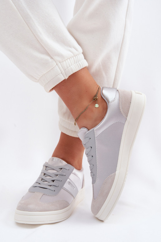 Sneakers modeļa apavi Sieviešu Big Star TT274156 Pelēkas krāsas