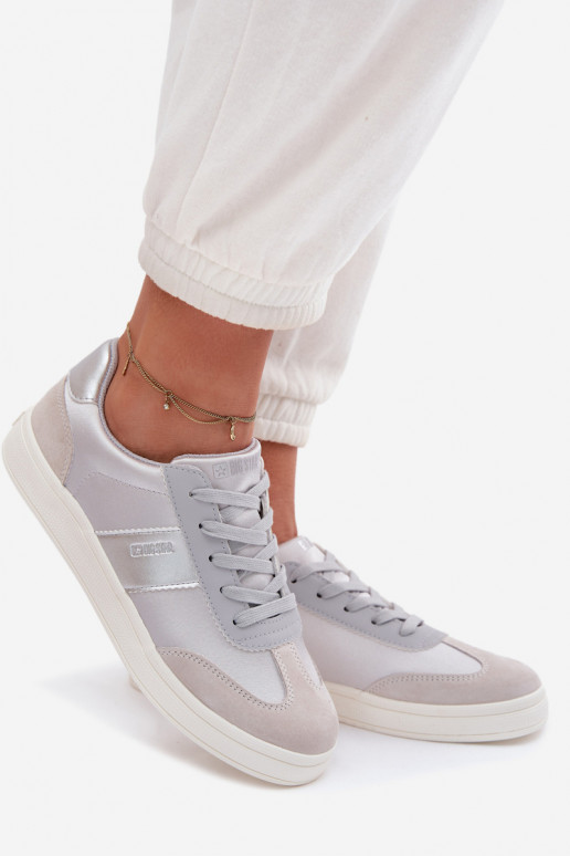 Sneakers modeļa apavi Sieviešu Big Star TT274156 Pelēkas krāsas