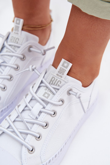 sieviešu puszābaki Big Star TT274388 baltas krāsas 2