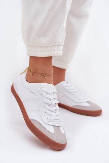 Sneakers modeļa apavi Sieviešu Big Star TT274421 baltas krāsas 2