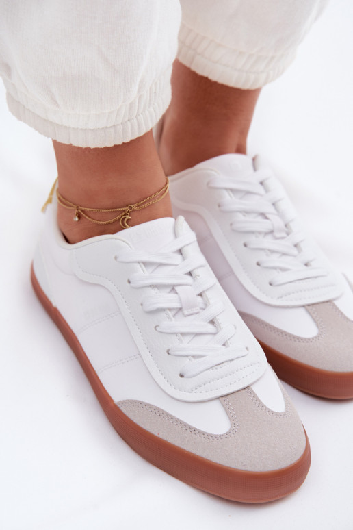 Sneakers modeļa apavi Sieviešu Big Star TT274421 baltas krāsas
