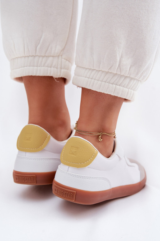 Sneakers modeļa apavi Sieviešu Big Star TT274421 baltas krāsas