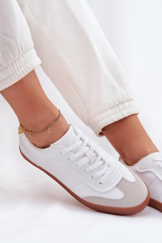 Sneakers modeļa apavi Sieviešu Big Star TT274421 baltas krāsas