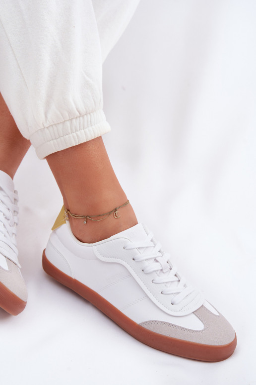 Sneakers modeļa apavi Sieviešu Big Star TT274421 baltas krāsas