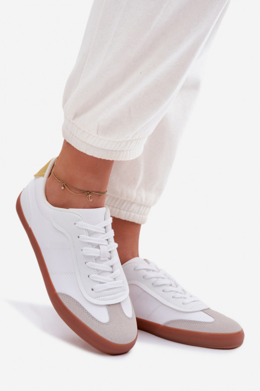 Sneakers modeļa apavi Sieviešu Big Star TT274421 baltas krāsas