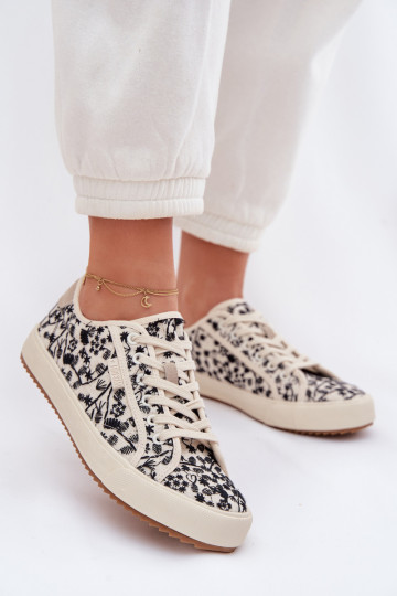 brīvā laika apavi Sporta apavi Sieviešu Big Star TT274842 Ziloņkaula krāsas