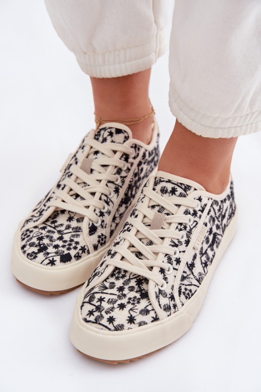 brīvā laika apavi Sporta apavi Sieviešu Big Star TT274842 Ziloņkaula krāsas