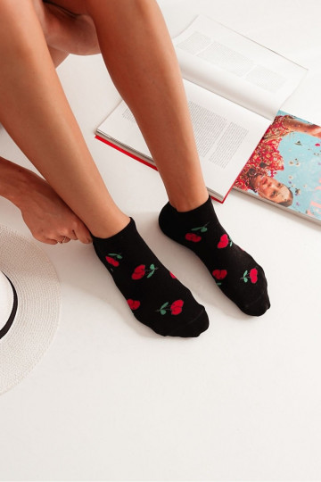 Kāju zeķes Sieviešu INiśnie melnas krāsas