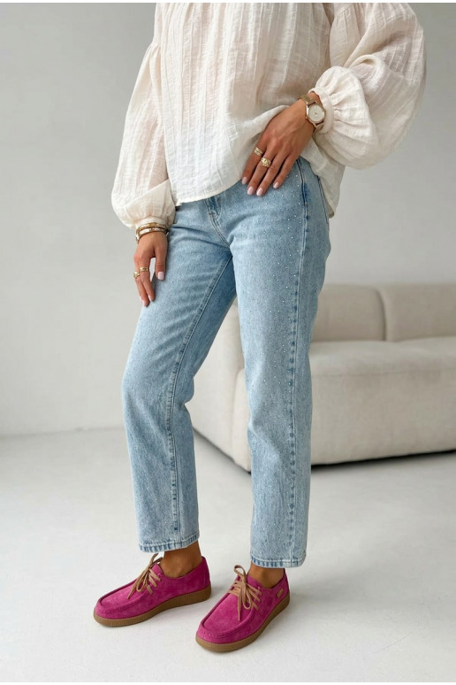 apaviIeslēgtsturalnego zamšādasu Vinceza 95391 rozā krāsas