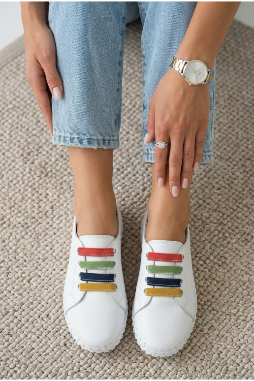 Āda apavi Sieviešu Vinceza 95376 baltas krāsas