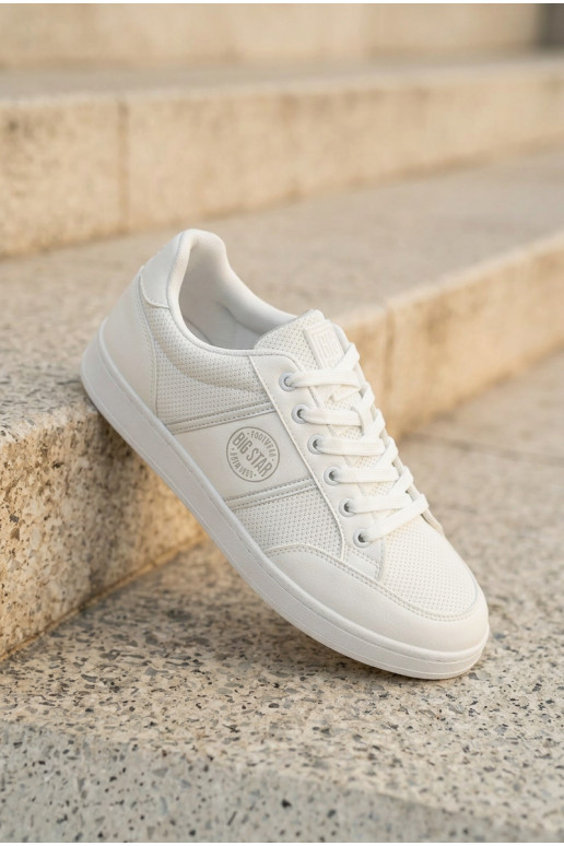 Sneakers modeļa apavi vīriešiem Big Star TT174308 baltas krāsas