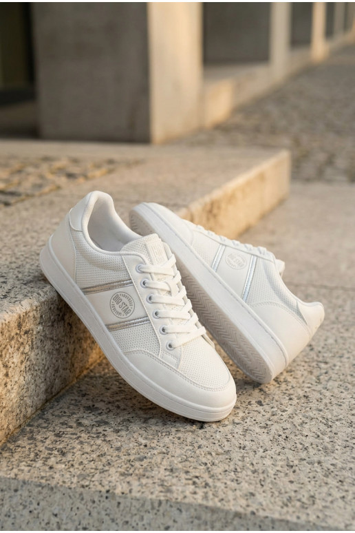 Sneakers modeļa apavi vīriešiem Big Star TT174308 baltas krāsas