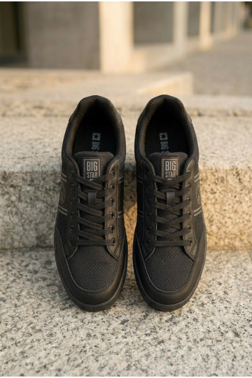 Sneakers modeļa apavi vīriešiem Big Star TT174310 melnas krāsas 2