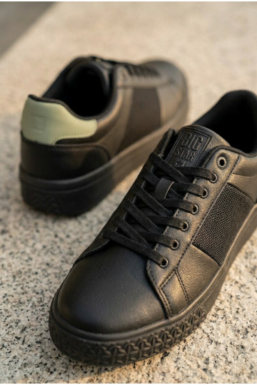 Sneakers modeļa apavi vīriešiem Big Star TT174301 melnas krāsas 2