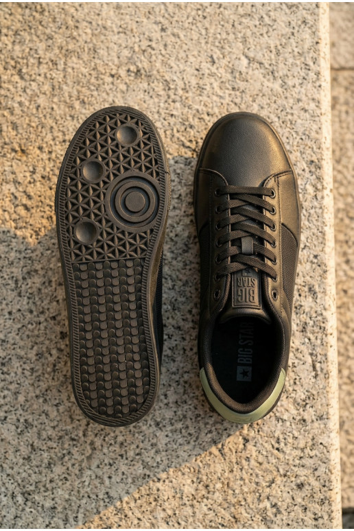 Sneakers modeļa apavi vīriešiem Big Star TT174301 melnas krāsas