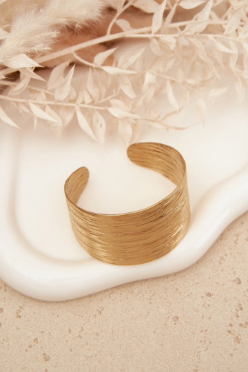 Aproce Sieviešu no nerūsējošā tērauda Zelta krāsas 2