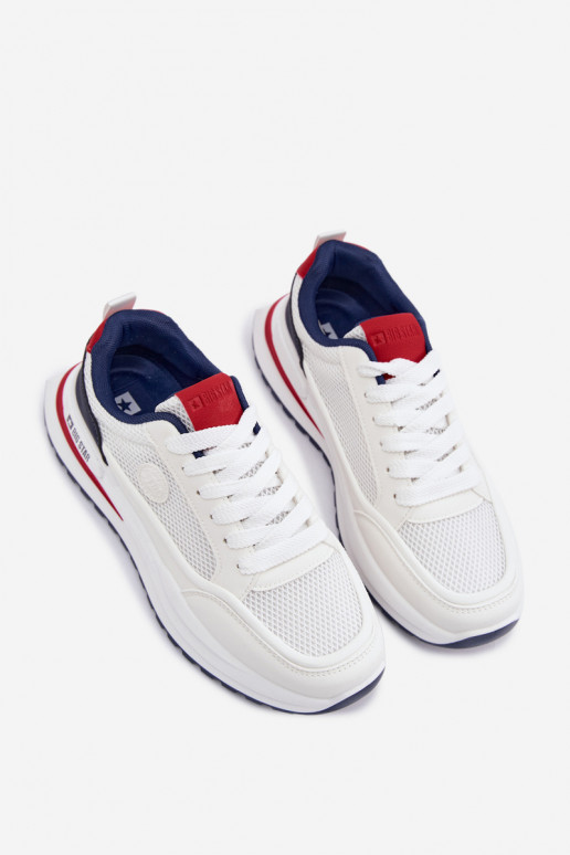 sporta apavi vīriešiem Big Star TT174315 Hi-Poly System baltas krāsas