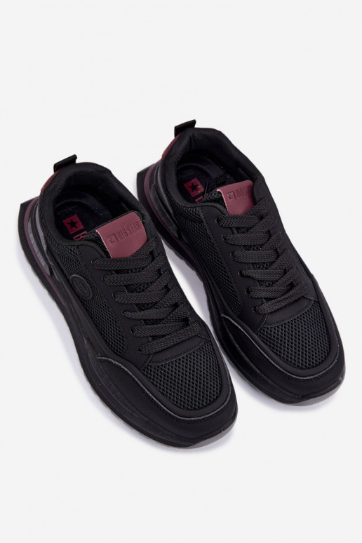 sporta apavi vīriešiem Big Star TT174317 Hi-Poly System melnas krāsas