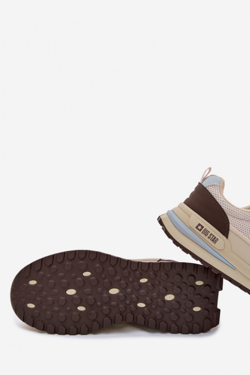 sporta apavi vīriešiem Big Star TT174316 Hi-Poly System smilšu krāsas