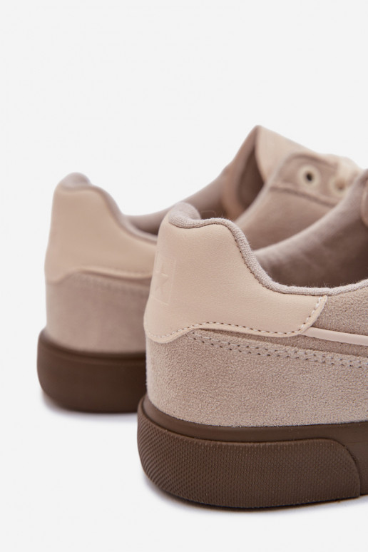 Sneakers modeļa apavi vīriešiem Big Star TT174094 smilšu krāsas