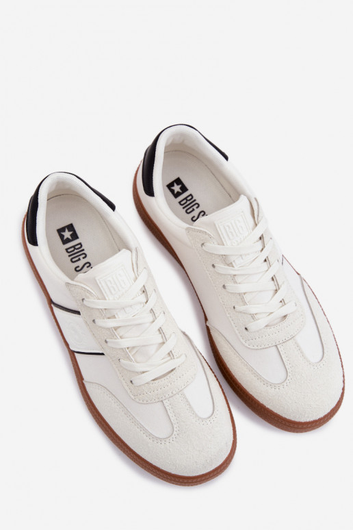 Sneakers modeļa apavi vīriešiem Big Star TT174128 baltas krāsas