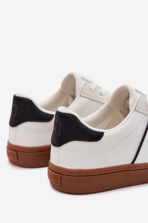 Sneakers modeļa apavi vīriešiem Big Star TT174128 baltas krāsas