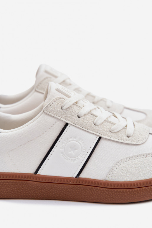 Sneakers modeļa apavi vīriešiem Big Star TT174128 baltas krāsas