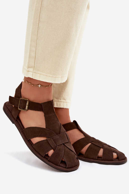 līdzenas zoles basenesIeslēgtsturalnego zamšādasu Big Star TT274249 CzekoladoIne