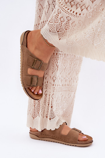 sieviešu čības Profilaktiskais Inblu AA000068 brūnas krāsas