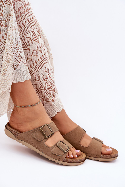 sieviešu čības Profilaktiskais Inblu AA000068 brūnas krāsas