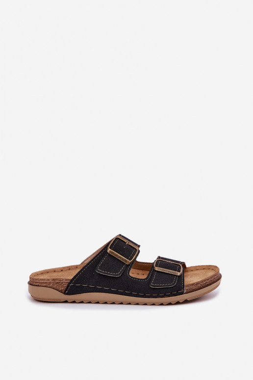 sieviešu čības Profilaktiskais Inblu AA000068 melnas krāsas