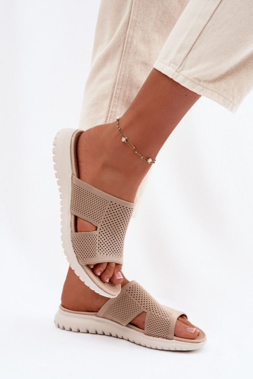 sieviešu čības Sergio Leone KL064 smilšu krāsas