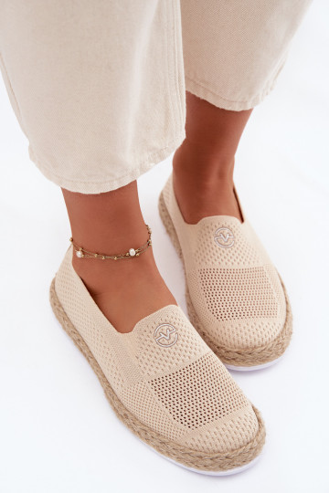 Espadrilles Vinceza 13659 smilšu krāsā