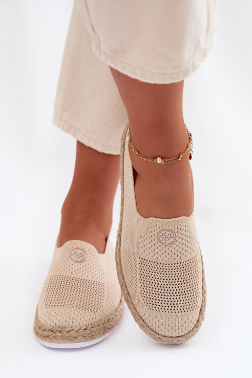 Espadrilles Vinceza 13659 smilšu krāsas