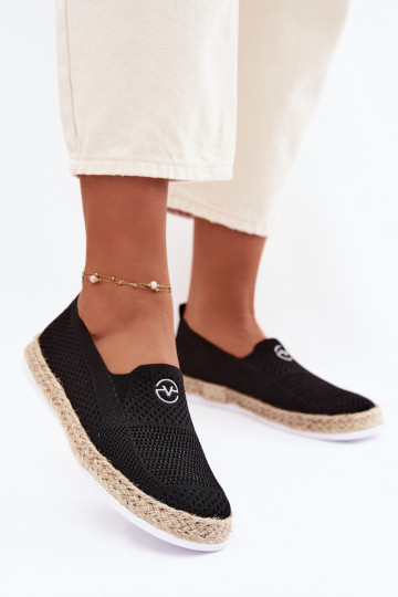 Espadrilles Vinceza 13659 melnā krāsā 2