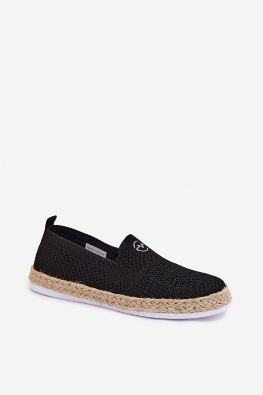Espadrilles Vinceza 13659 melnas krāsas